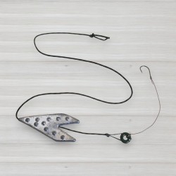 Макушатник оснащений Ластівчин хвіст Sadey, 1 гачок, 90г